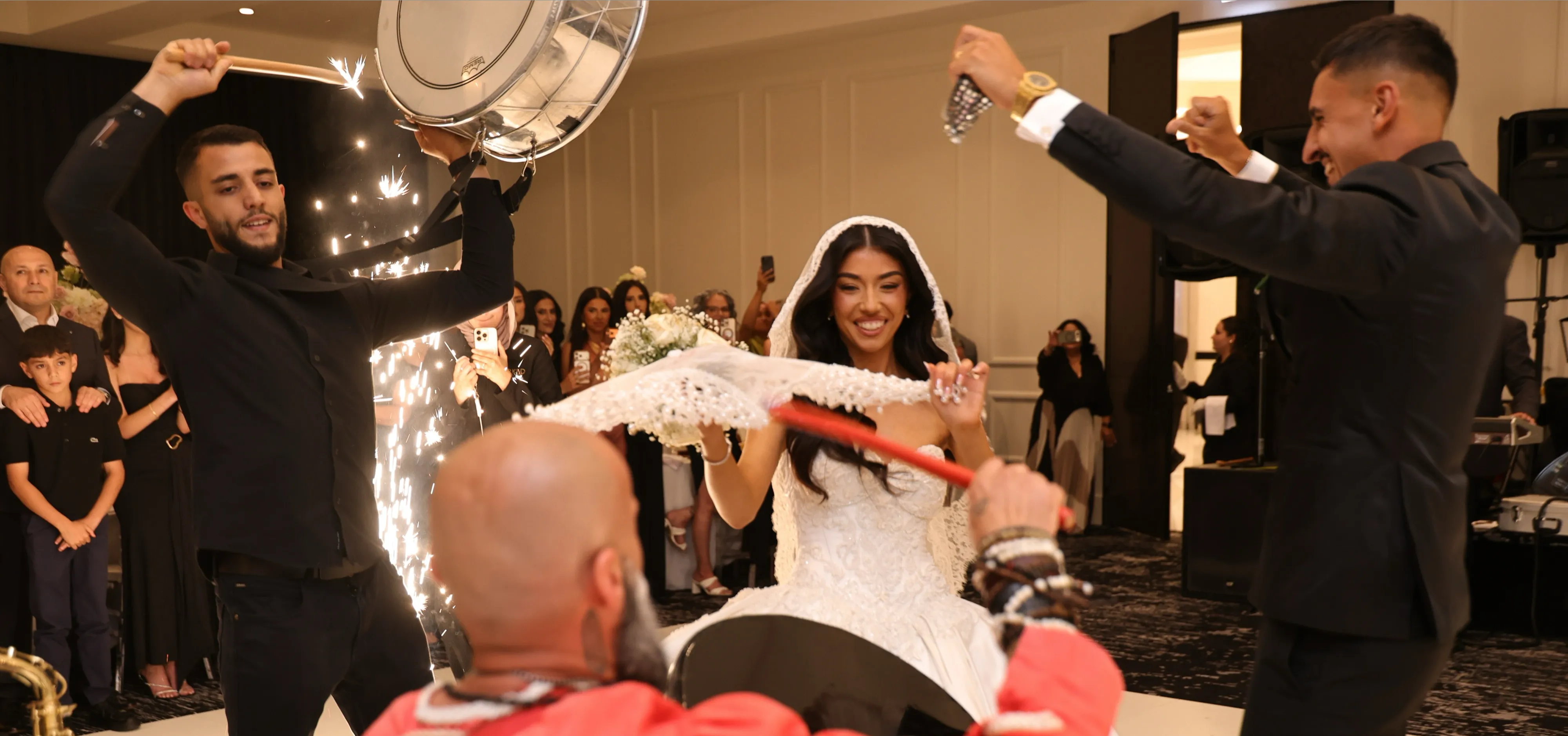Guests dancing and celebrating at a Next Selection event